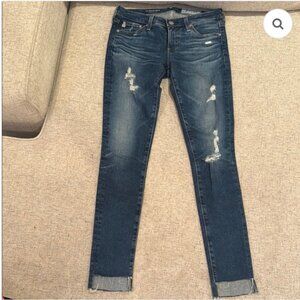 AG Adriano Goldschmied "The Legging Ankle" super skinny ankle jean Size 30R